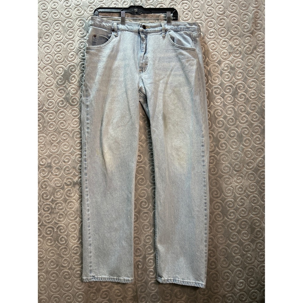 Wrangler Premium Quality Jeans Mens 36x32 Comfort Guaranteed‎ Denim